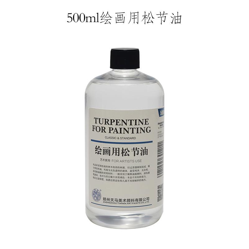 500ml Professional Oil Painting Medium Kit Varnishing Oil, Linseed & Walnut Oil for Artists - Non-Toxic Art Supplies