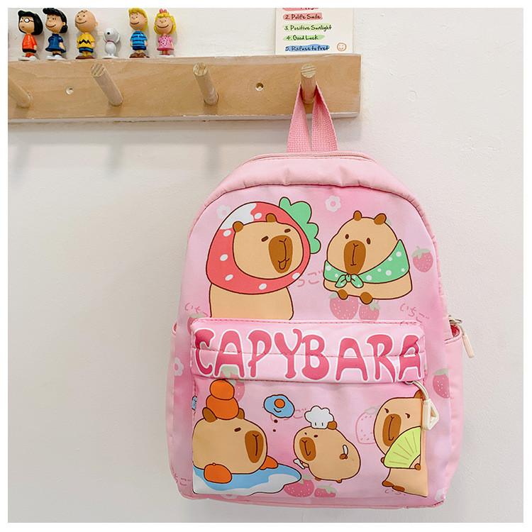 Cartoon Kids Delightful Backpack With Lightweight Design Ideal For School Use