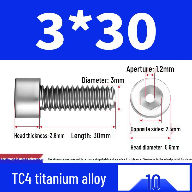 

Rongyu M3x30 Hex Socket Hollow Vacuum Screw