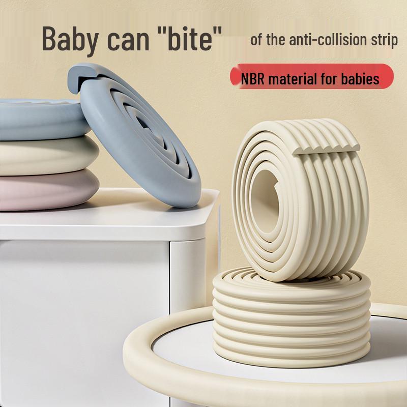 Eco-Friendly Baby Safety Corner Protector: Soft, Non-Toxic Anti-Collision Padding Strip for Walls and Tables.