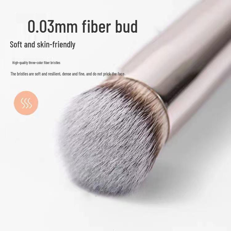 Okrągły pędzel do korektora 270, precyzyjny pędzel pod oczy 370, miękki pędzel do podkładu 170 bez smug dla wizażystów
