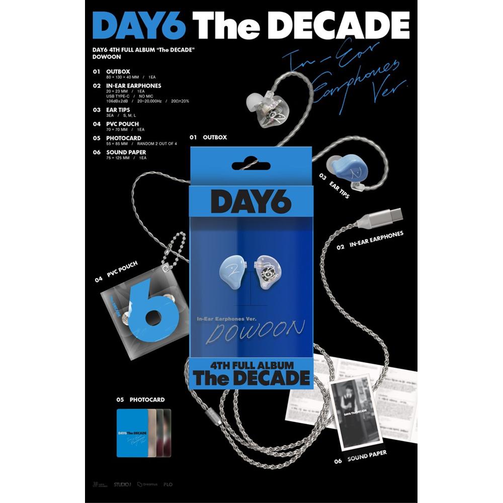 [Pre-order] DAY6 - The DECADE (In-Ear Earphone Ver.)