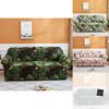 Floral Leaves Printed Soft Sofa Cover For 1/2/3/4 Seater Couches Excellent Fit And Stretch