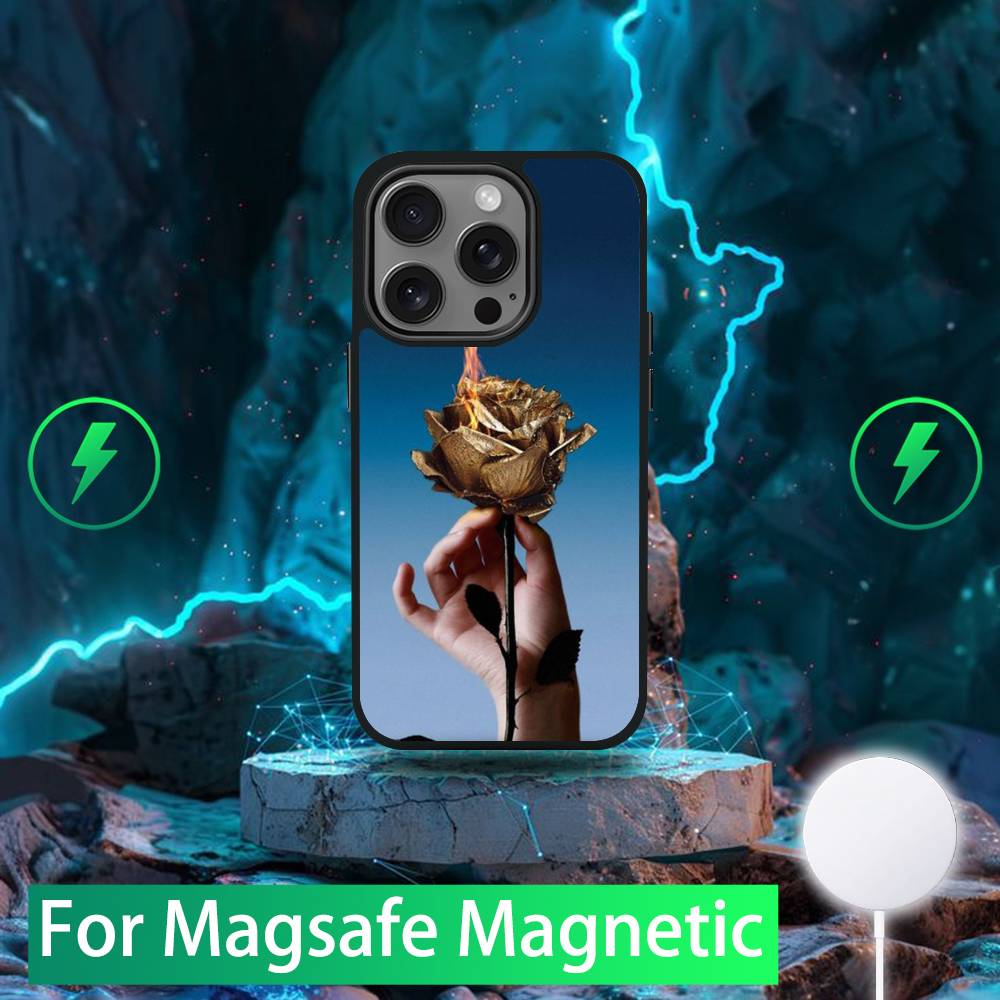 Miley C-Cyrus Phone Case For iPhone 16,15,14,13,12,11,Pro,Max,Plus,Mini,SE New Magsafe Magnetic Wireless Charging