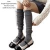 1pair Loose Long Stockings Breathable Mid-Calf Socks Sweet Lolita Ballet Stockings  Women