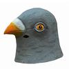 Creepy Pigeon Head Mask Latex Prop Animal Cosplay Costume Party Halloween Festive Party Supplies Full Face Home Decor