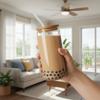 With Straw and Lid Glass Can Shaped Cups Spill-Proof Bubble Tea Cup Glass Drink Cup  Milk Tea