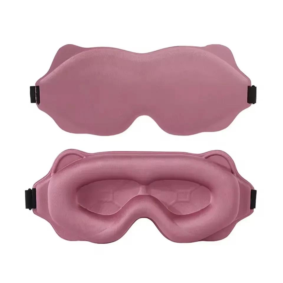 3D Sleeping Mask Block Out Light Sleep Mask For Eyes Soft Sleeping Aid Eye Mask for Travel Eyeshade Night Breathable Slaapmasker