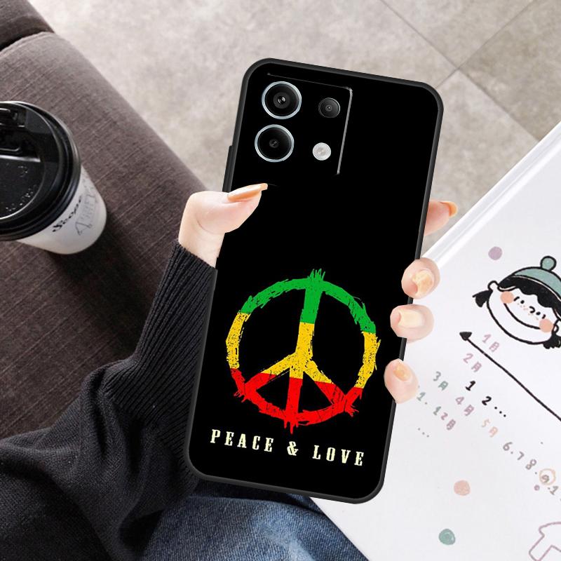 

Bob Marley Rasta Lion Cover For Xiaomi Redmi Note 14 13 10 11 12 15 Pro Plus Case For Redmi 15C 13C 12C 10C 14C 15 Redmi 13C