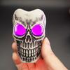 Horror Skull Head Candle Lamp Glow Ghost Lamp Ornament Desktop Decor Skull Head Night Light  KTV