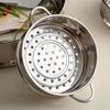 304 Stainless Steel Steamer Basket: Baby Food, Milk Pot, Rice Cooker, Bun Steam Rack