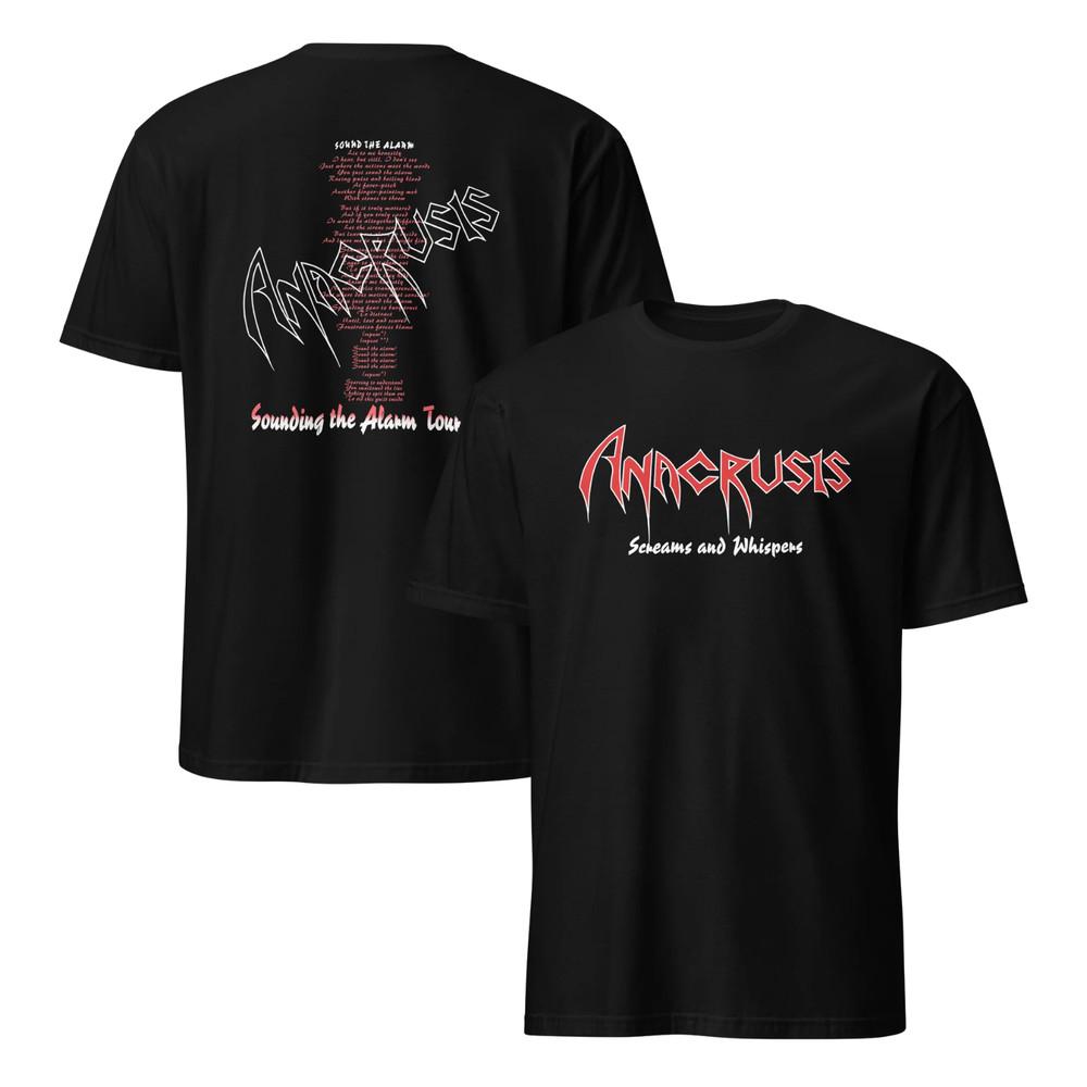 

New Anacrusis Screams and Whispers Tour Cotton S5XL Black T Shirt AG638 Unisex T-Shirt M