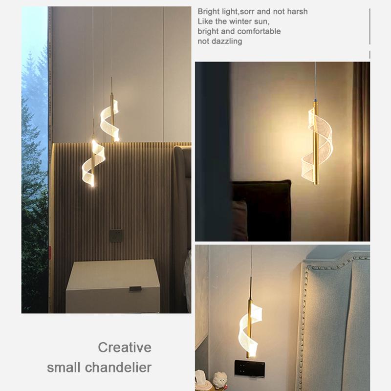 Κρεμαστό φωτιστικό 1 ΤΕΜ Nordic LED Κρεμαστό φωτιστικό Εσωτερικού φωτισμού για Διακόσμηση σαλονιού δίπλα στο σπίτι Τραπεζαρίες Κρεμαστό φωτιστικό διάδρομου