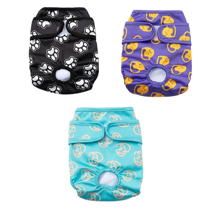 Nowe Jesienne Majtki Fizjologiczne dla Zwierząt Domowych Grube Pieluchy dla Szczeniąt Psów Kotów, Słodkie i Wygodne