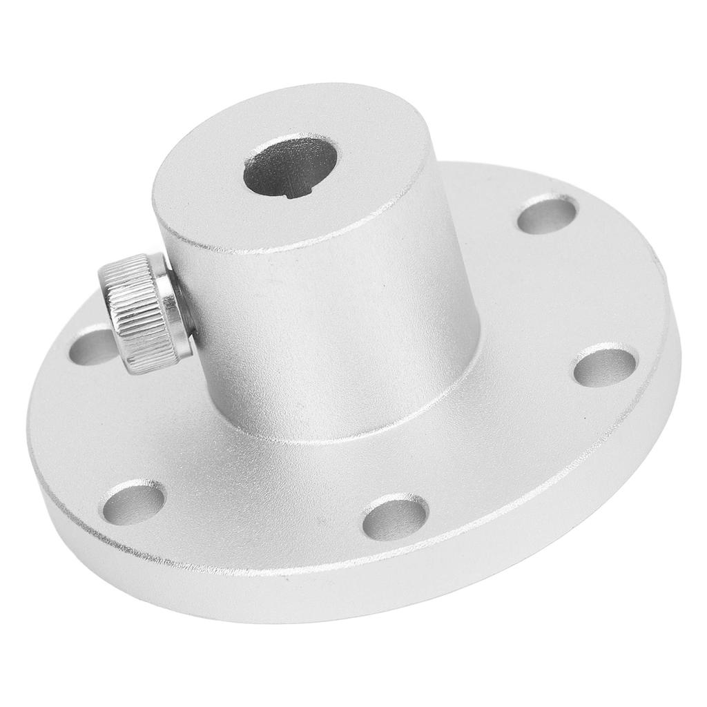 Cuplaj cu flanșă 8mm Aliaj de aluminiu Rigid Flanșă Ghid Arbore Cuplaj Conector Motor cu Pană pentru Roată 14049