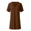 Sexy Elegant Dress Wrap Deep V Neck Cut Out Loose Dress Women Solid Color Short Sleeve Mini Dress Club Party Vestidos