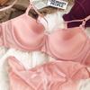 Set de lenjerie de corp de culoare nouă, Sexy Hollow Push Up Sutien Set Femei Clasic Bandage Sutien de vară Dantela Plus Size Sutien și Chiloți Seturi