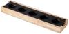 Wooden Black Appetizer Set X X Large Made In Setomonohonpo 5-Cavity (Natural) [55.6 13.7 5cm] Western-Style Plate, Vietnam,