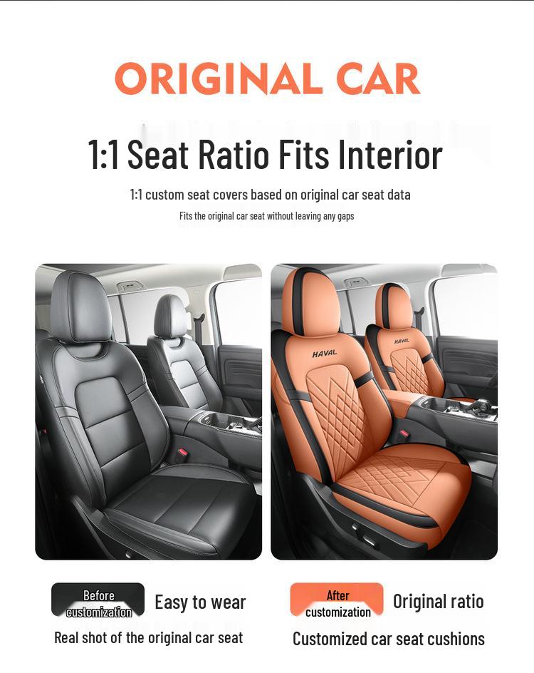 Haval H5 All-Season Leather Car Seat Cushion
