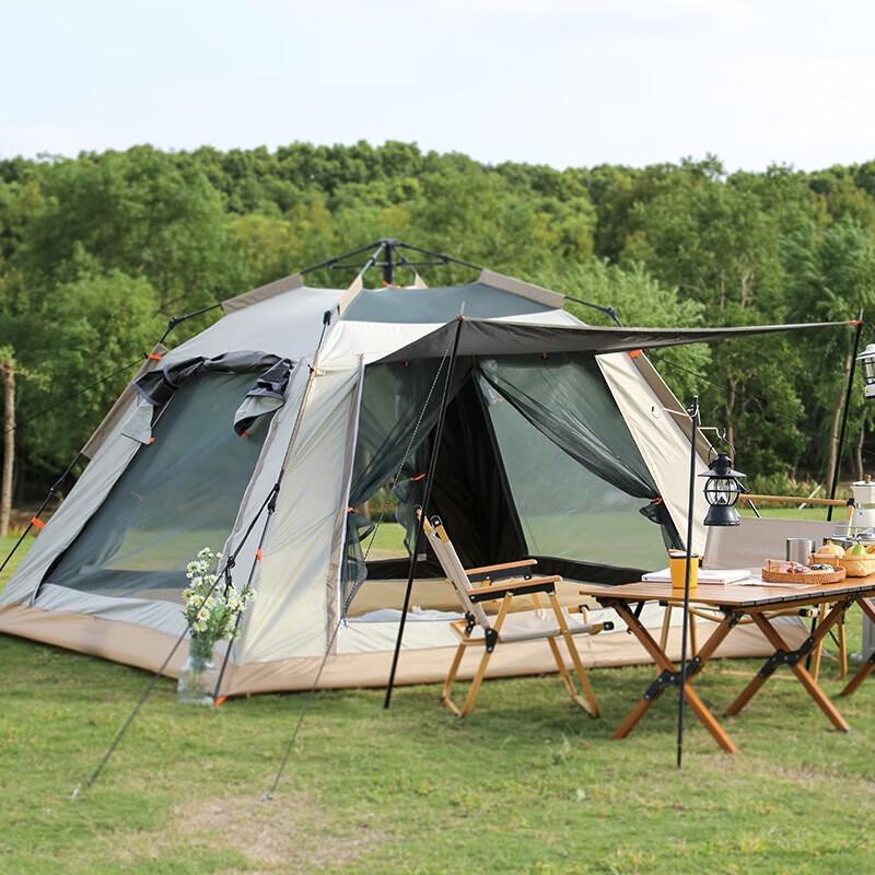 Hui Ling Yang Automatic Four-Corner Camping Tent