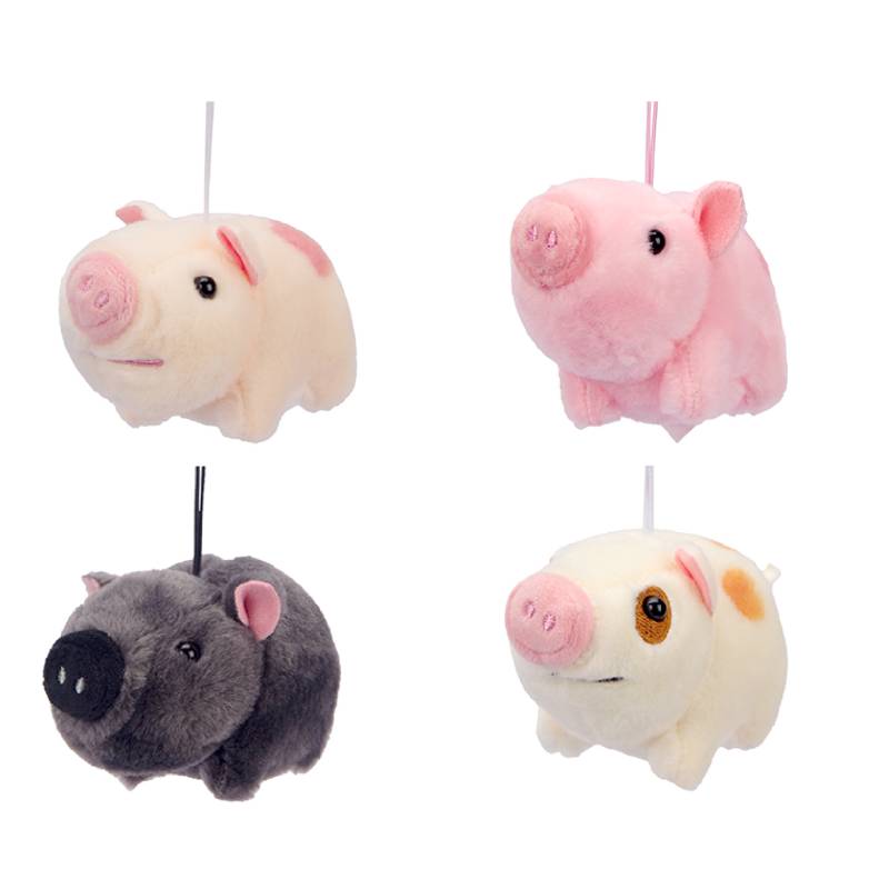 Piggy Plush Doll Keychain Pendant Pp Cotton Soft Durable Cute Suitable As A Gift