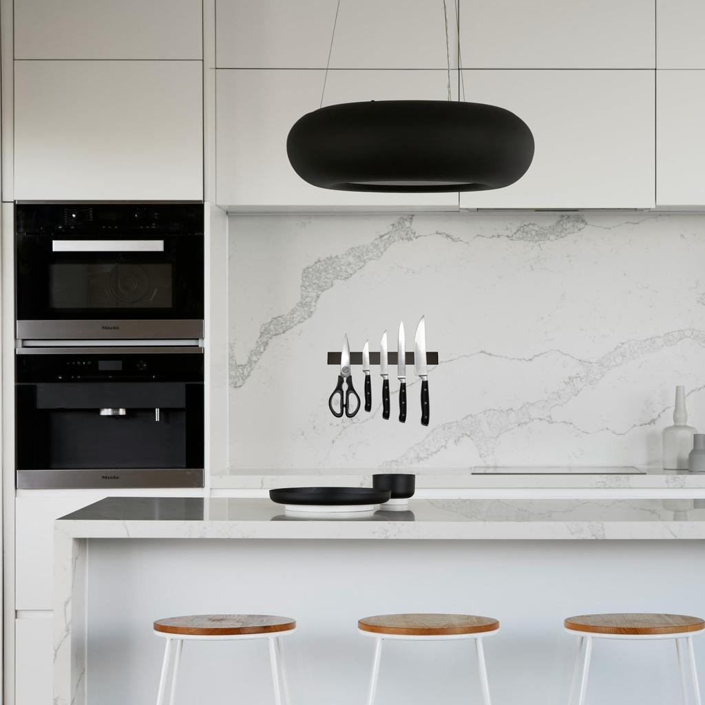 ARAK Knife Strong Adhesive Knife Knife Stainless Wall Kitchen No Rust Easy To Install Stand, Tape, Stand, Rack, Magnet, Steel, Mounted, Tool, Holes,