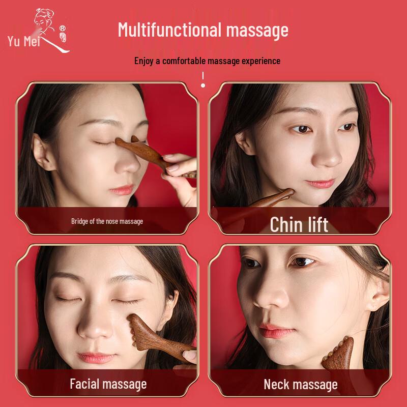 Yumeiren Meridian Massage Comb Gift Set