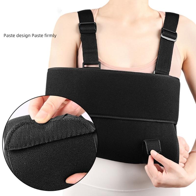 Arm Sling Shoulder Immobilizer Comfortable Arm Fixing Strap for Rehabilitation Post Injury and Outdoor Activities