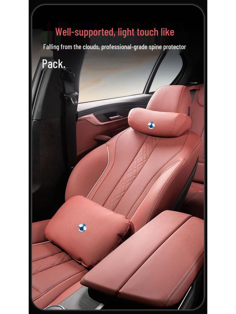 Compatible with Denza D9/N7/N8/X car headrests, neck pillows, and lumbar supports; ideal for all-season interior use.