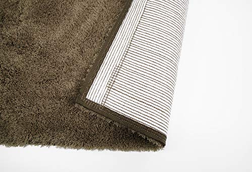 Yokozuna Creation Toilet Mat, Mocha, Size: 75cm x 60cm