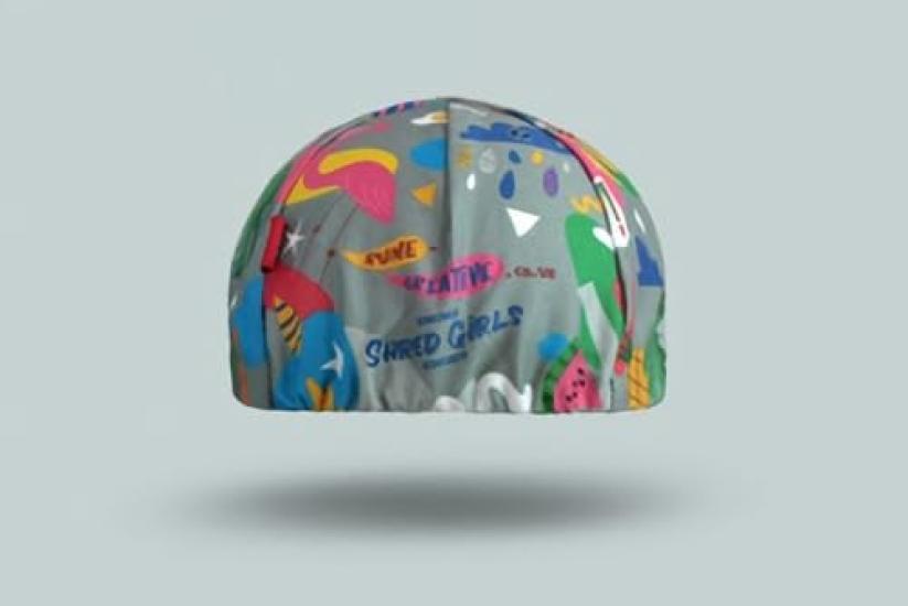Bellow Cyclist Shred Girls Limited Edition Multicolor Cap,