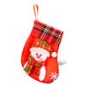 Christmas Socks Gift Bag Small Candy Decorations Gift Bag Christmas Snowman Deer Old Man Socks Pendant