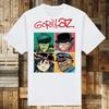 NEW GORILLAZ Band Album Heavy White Unisex T-Shirt
