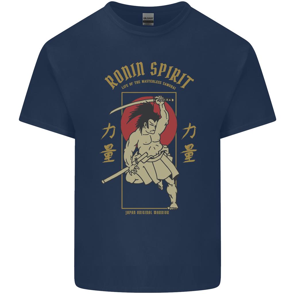 Ronin Spirit Samurai Japan Japanese Unisexs Light Cotton TShirt