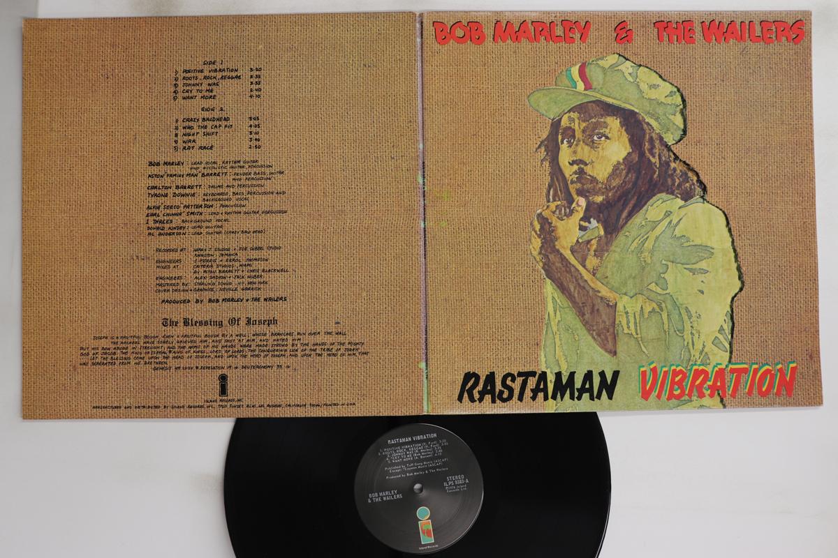 

LP Record BOB MARLEY THE WAILERS Rastaman Vibration ILPS9383 ISLAND RECORDS 1976 US Reggae Ska Dub Used