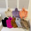 2025 Autumn New Single Shoulder Fluffy Handbag Fashionable Fluffy Crossbody Handbag Women's Casual Texture Plush Bag