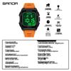 Sanda Trend Student Sports Electronic Watch: Luminous, Alarm, Dual Time, Waterproof, Chronograph