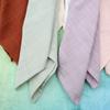 2PCS Village Style Bamboo Cotton Napkins Double Layer Textured Fabric Tea Towel Eco-Friendly Thicken Cloth Napkins
