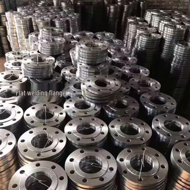 Mingceng Forged Carbon Steel Flat Welding Flange DN200 1.0MPa