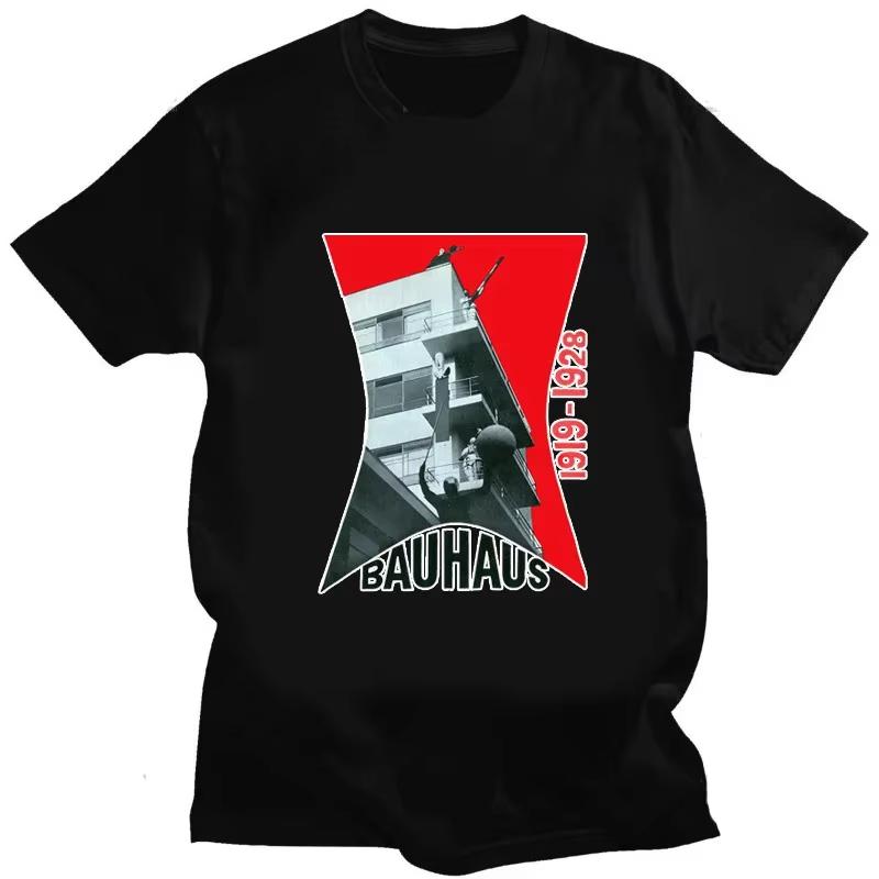 Unisex T Shirt Bauhaus Post Punk Goth Rock Crew Neck Graphic Print T Shirt Fashion Casual Short Sleeve Plus Size T Shirt Women
