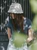 Meleuhen Stripe Marine Bucket Hat_3Color