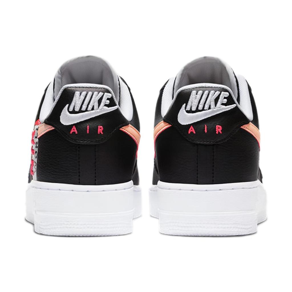 Nike Air Force 1 Low '07 LV8 Paquete Mundial Negro Flash Carmesí CK6924-001