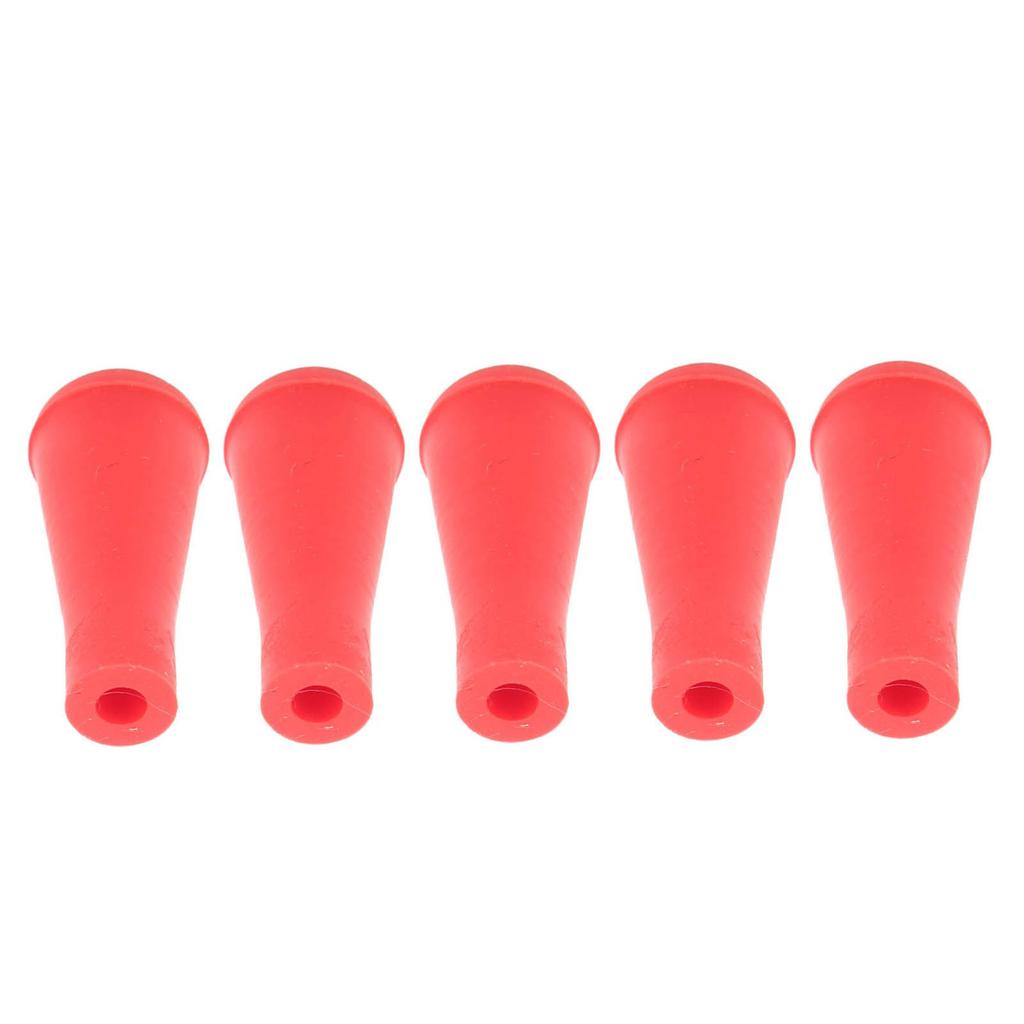 5 bucăți de 6 mm vârfuri de săgeți pentru tir cu arcul, vârfuri de săgeți din cauciuc moale, vârfuri late din cauciuc pentru vânătoare