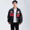 F1 racing suit leather jacket embroidered racing jacket men's baseball couple jacket motorcycle cycling suit windproof jacket