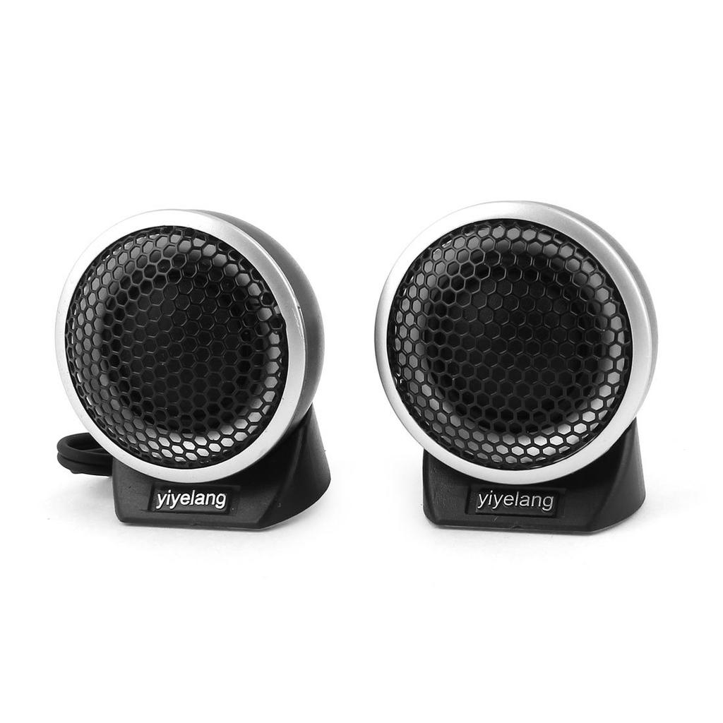 Uxcell Dome Tweeter Car Speakers for Car Audio System, 150W, Pack of 2, Black