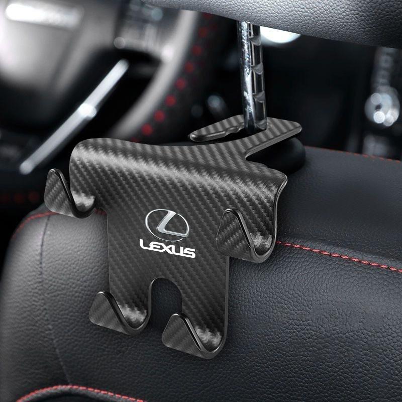 2 Stück Auto-Kopfstützenhaken Auto-Rücksitz-Organizer Zubehör Für Lexus IS250 Ct200h LS430 LX570 NX300h IS300h RX330 ES300h UX250h