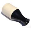Handcrafted Black Ceramic Bottle-Shaped Flower Vase (8 Inches) for Home Décor, Living Room, Gifting, Decorative Small Vase (Flower NOT Included)