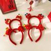 Red Hairband Dragon Doll Headband Lion Dance New Year Headdress  New Year Gift