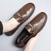 Fashion Fashion Comfortable Casual Shoes Light Summer Loafers Handmade Slip-On Flats Leisure Moccasins Non-Slip Summer Men Driving Shoes