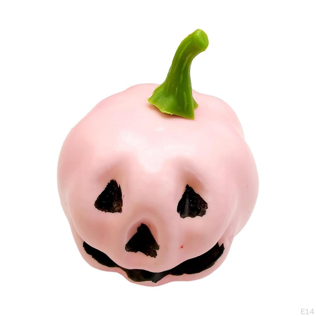 Artificial Pumpkins Plant Model Halloween Ornaments Handmade Foam Props for Autumn Christmas